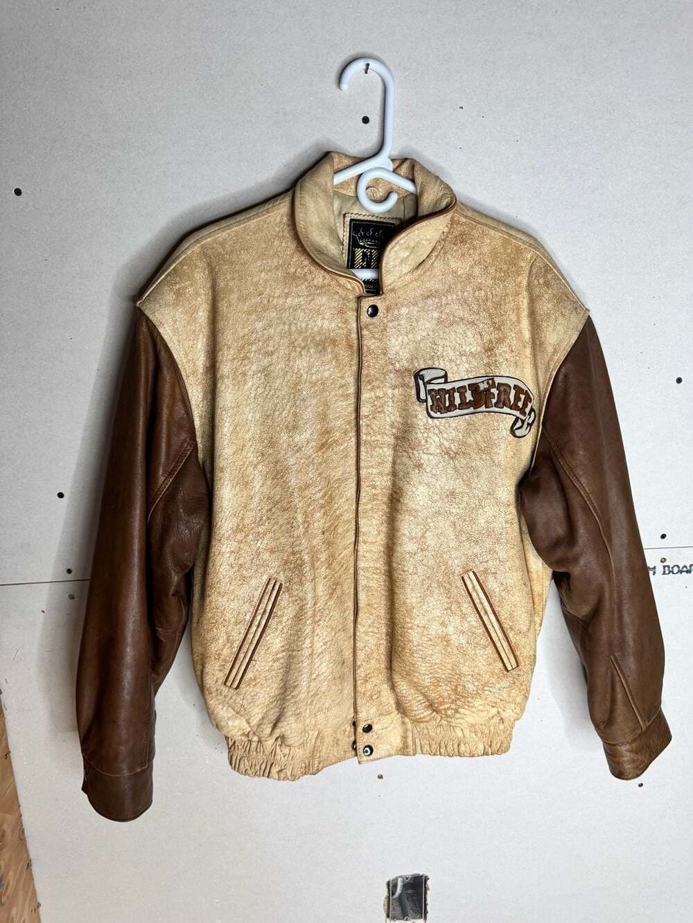 Baez Looney Tunes Wild West Varsity Jacket - Picture 1 of 5
